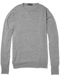 John Smedley Marcus Crew Neck Merino Wool Sweater, $230