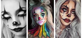 scary clown makeup ideas modern