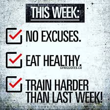 Say No To Excuses This Week Stop Giving Excuses Today Join Sheditonlinewlp Today Healthy Living Should Be A In 2020 Monday Motivation Fitness Gym Quote Motivation