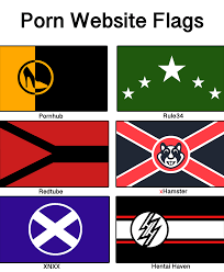 Sexillology: Porn Website Flags : rvexillology