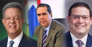 Leonel Fernandez (FP) Francisco Javier (PLD) y Yayo Sanz Lovatón (PRM) se  enfrentarán en el 2028