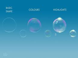 How To Paint Bubbles This Was Done In Photoshop Using A Wacom Pen Tablet I Used A Basic Brush Anleitung Fur Digitale Kunst Diamanten Zeichnen Blasenmalerei