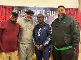 Nobles of @syriatemple31 supporting our brothers in the desert, @sueztemple  at their 2023 kickoff party. (L-R PP Joe Catan, ARAB James Massenberg, ARAB  Tucker Owens (No. 114), and IP Marcus Young) . . . . . #