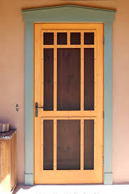 In any case, the screen door incorporates screen mesh to block birds. The Mission Screen Door Custom Screen Doors Santa Fe Screen Doors