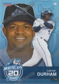 2013 West Michigan Whitecaps Lance Durham