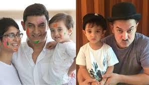 Aamir Khan S Son Azad Rao Khan Looks Exactly Like Him In Every Expression Proves A Photo Collage
