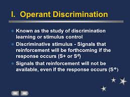 Stimulus Control Of Operant Behavior Discrimination Generalization Generalization Gradients Peak Shift Concepts Overview Of Stimulus Control Of Operant Ppt Download