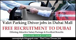 Valet Parking Driver Jobs In Dubai Mall Driver Job Dubai Mall Dubai