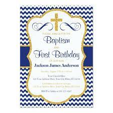 Baptism And First Birthday Invitation For Boys Zazzle Com In 2021 First Birthday Invitations 1st Birthday Invitations Boy Prince Birthday Invitations