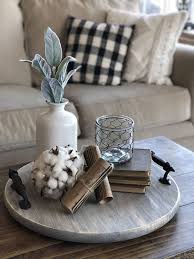 Coffee Table Tray Decor Rustic Tray Decors Farmhouse Tray Ideas Homedecorations Farmhouse Table Centerpieces Coffee Table Decor Tray Table Decor Living Room