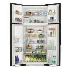 Slate, black slate, stainless steel, black stainless • energy star certified. Buy Hitachi French Door Refregerator 760 Litres Rw760puk7gbk Online In Uae Sharaf Dg