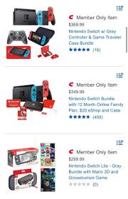 Right now, you can pick up costco's nintendo switch mario kart 8 bundle for $349.99 plus $7.99 shipping, though this offer is for members only! Multiple Nintendo Switch Bundles Live On Costco Com Costco