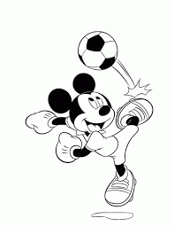 mickey mouse coloring footbal gif 452 585 disney coloring pages disney drawings sketches birthday coloring pages