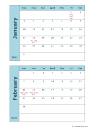 Downloadable and very printable, i find these pdfs extremely useful. 2021 Calendar Template Two Months Per Page Free Printable Templates