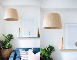 Diy glass floor lamp ~ this is a great diy lamp project. Diy Twine Lampshade An Ikea Hack Collective Gen