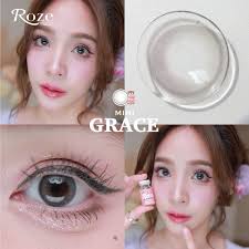 𝗥𝗢𝗭𝗘 𝗛𝗬𝗗𝗥𝗢𝗚𝗘𝗟 𝗟𝗘𝗡𝗦 Mini grace gray คอนแทคเลนส์ไฮโดรเจล