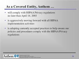 ppt hipaa implementation impact for brokers powerpoint