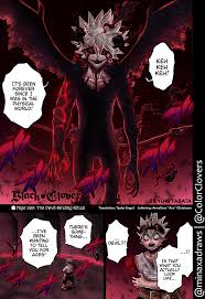 Black Clover Chapter 267 The Devil Binding Ritual Fan Colored Album On Imgur Devil talk , digital, 1700x1420px. black clover chapter 267 the devil