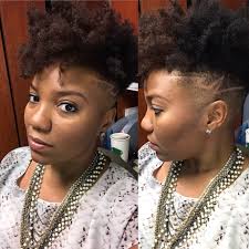 One of the most popular cuts today features a the history behind the undercut. Natural Hair Shaved Sides Tapered 4c Undercut Natural Hair Styles Tapered Natural Hair Bouncy Hair