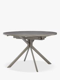 The striking feature of this dining table is clearly the base. Connubia By Calligaris Giove Ceramic 4 6 Seater Extending Dining Table At John Lewis Partners