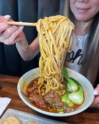 Hand pulled noodle perfection!! Two locations! 📍Durango Resort in the Eat  Your Heart Out Food Hall 6903 S Durango 11:30am to 11pm Sunday to Thursday  and til 1am Friday and Saturday 📍4983