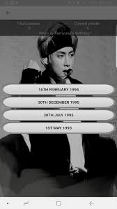 1 who forgets sam's birthday? Bts Quiz Trivia Game For Android Apk Download