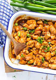 Dump And Bake Kung Pao Chicken Recipe Resturant Recipes Best Dinner Dishes Chicken Dinner Recipes