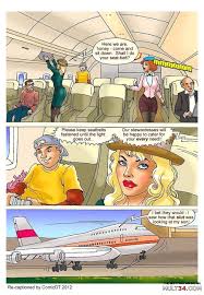 Mom Son on Plane porn comic 