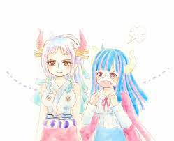 Yamato And Ulti One Piece Anime One Piece Luffy Chibi