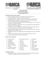 Medical receptionist cover letter no experience. Anna Amca Billing And Coding Medical Office Assistant Resume Revised