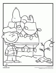 Cartoon christmas coloring pages aecost. A Charlie Brown Christmas Coloring Pages Woo Jr Kids Activities