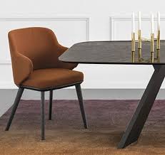 We think that armed dining chairs are perfect for those who like to take time over meals and sip coffee in the afternoon. Calligaris Foyer Wooden Leg Dining Chair With Arms A Dining Chairs Beadle Crome Interiors