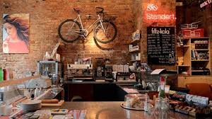 Standert Berlin Berlin Cafe Dekoration Fahrrad Werkstatt