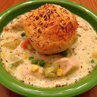 This soup is the easier way to get your comfort food fix. Saladworks Chicken Pot Pie Soup Calories Recipes Tasty Query