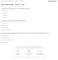 So as to escape from reality? Quiz Worksheet Alvin C York Study Com