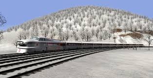 Train Simulator Digital Model Of The Rock Island Jet Rocket Color Photography Train Black N White Images