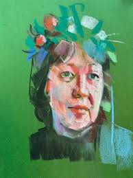 Sharing pastel artworks from sbld group session