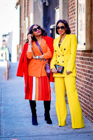 Black And Yellow Suit Girls Pin On Awesome Monica