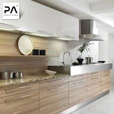 The customer can choose the various color range and the latest designs to suit the budget. China Contemporary Luxury Wood Grain Laminate Kitchen Cabinets Design Pantry Cupboard China Kitchen Cabinet Kitchen Furniture