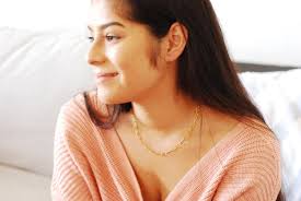 14k Gold Filled PaperClip Chain Collier