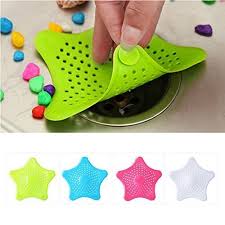 starfish hair catcher rubber bath sink