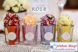Kami adalah pembekal cenderahati & doorgift perkahwinan. Gelas Kaca Gaya Eropah Cenderahati Perkahwinan