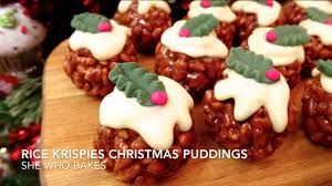 From gingerbread reindeer to glittering meringue christmas trees, your litter helpers are sure to love these creative christmas baking ideas. Recipes For Rice Krispie Christmas Treats Diy Projects Craft Ideas How To S For Home Decor W Christmas Cooking Christmas Baking Rice Krispie Treats Christmas