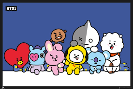 They're all very different.very different. Bt21 Group Poster Plakat Kaufen Bei Europosters