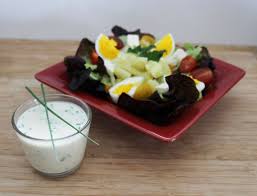 Salade Avec Sauce Au Yaourt Yaourt Salade Savoureux