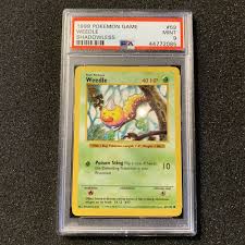 It has since gone on to become a world class tcg, toy line, manga in corocoro magazine, movies. Auction Prices Realized Tcg Cards 1999 Pokemon Game Weedle Shadowless