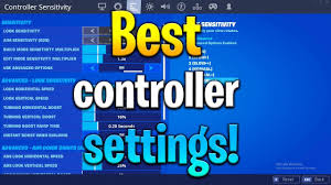 Best Controller Fortnite Sensitivity Settings Chapter 2 Settings Ps4 Xbox New Best Settings Youtube