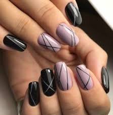 If You Are In Need Of Some Summer Nail Inspiration We Ve Got You Covered Here Are The Hottest Easy Nail Lines On Nails Line Nail Designs Simple Acrylic Nails