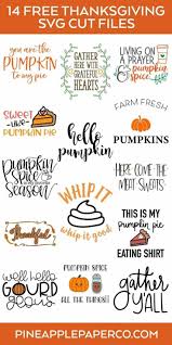 Free Gather Y All Thanksgiving Svg File Pineapple Paper Co Cricut Svg Files Free Cricut Projects Vinyl Svg