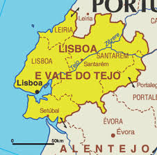 O mapa de portugal é bem diferente do brasileiro, tanto nas dimensões, quanto nas subdivisões e no clima. Mapa De La Region De Lisboa En Portugal Gifex
